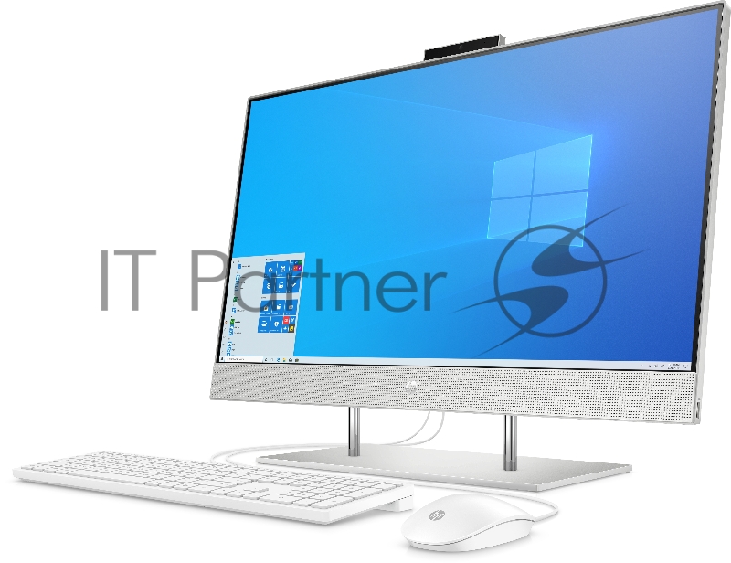 Моноблок 27 FHD HP 27-dp0001ur silver (Ryzen 3 4300U/4GB/128GB SSD/noDVD/AMD Int/W10) (14Q49EA)