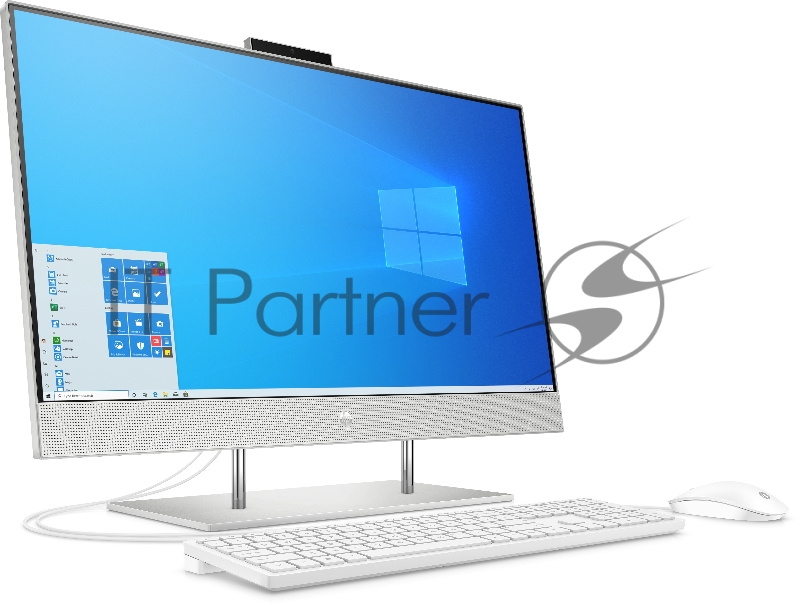 Моноблок 27 FHD HP 27-dp0001ur silver (Ryzen 3 4300U/4GB/128GB SSD/noDVD/AMD Int/W10) (14Q49EA)