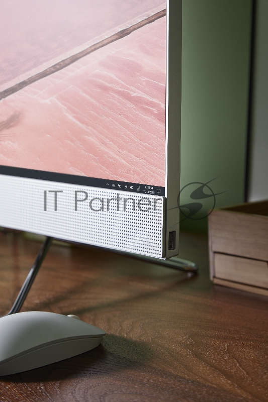 Моноблок 27 FHD HP 27-dp0001ur silver (Ryzen 3 4300U/4GB/128GB SSD/noDVD/AMD Int/W10) (14Q49EA)