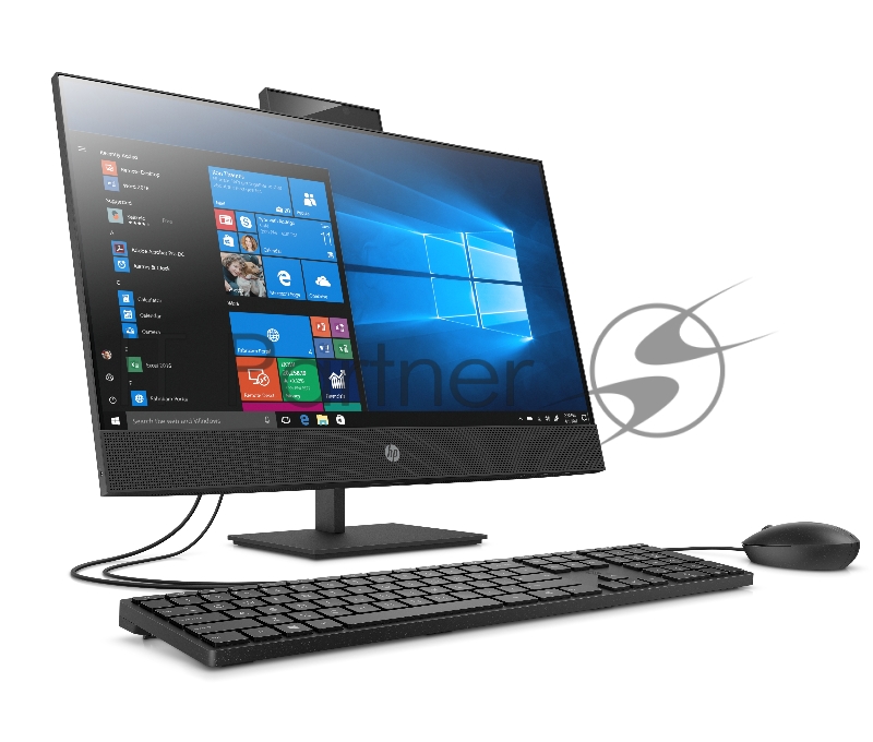 Моноблок HP 19.5 HD+ HP ProOne 400 G6 black (Core i3 10100T/8GB/256GB SSD/DVD-RW/VGA int/kb+m/W10Pro) (23G70EA)