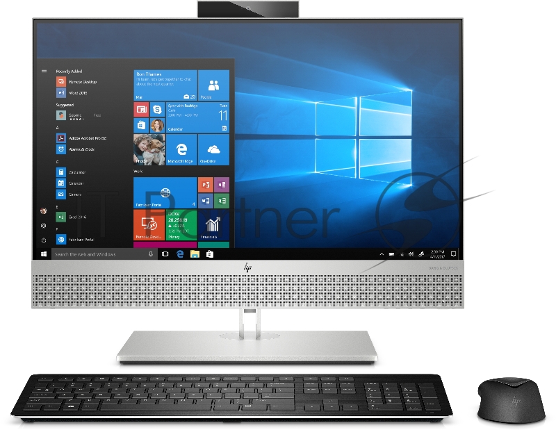 Моноблок 800 G6 AIO 24 NT / I7-10700 / 16GB / 512GB SSD / W10p64 / 3yw / Wireless Slim kbd & mouse / HAS Intel Wi-Fi 6 / 480P IR+5Mp RGB/5MP Dual Webcam / WLAN ax 2x2 non-vPro