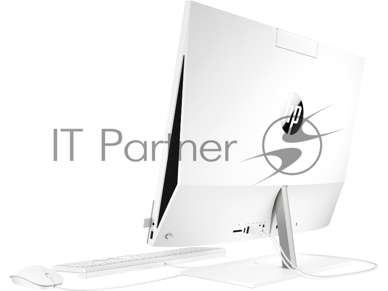 Моноблок HP Pavilion 24-k1011ur AiO 23.8(1920x1080)/Intel Core i3 10300T(3Ghz)/8192Mb/512SSDGb/n Intergrated Graphics /Cam/WiFi/war 1y/White/W11 + USB KBD, USB MOUSE