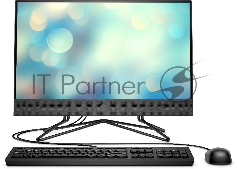 Моноблок HP 200 G4 AIO 21,5 NT with VA panel 21.5(1920x1080 (матовый))/Intel Core i5 10210U(1.6Ghz)/8192Mb/256PCISS 1y/DOS + Iron Gray