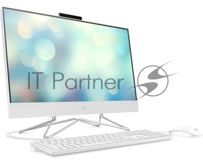 Моноблок HP 24-df1062ur AiO 23.8(1920x1080)/Intel Core i3 1125G4(2Ghz)/4096Mb/256SSDGb/n Internal Graphics /Cam/WiFi/war 1y/Snow White/W11 + USB KBD, USB MOUSE