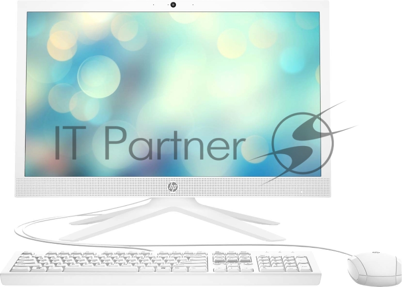Моноблок HP 21-b1028ur AiO 20.7(1920x1080)/AMD Ryzen 3 3250U(2.6Ghz)/8192Mb/512SSDGb/ integrated graphics/Cam/WiFi/war 1y/Snow White/W11 + kbd/mouse