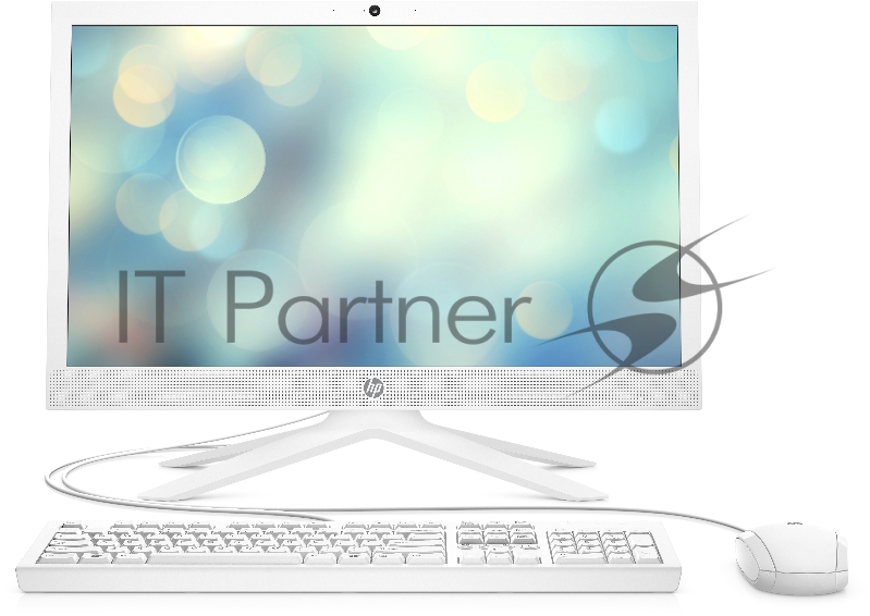 Моноблок HP 21-b1022ur AiO 20.7(1920x1080)/AMD 3020e(1.2Ghz)/4096Mb/256SSDGb/ integrated graphics/Cam/WiFi/war 1y/Snow White/W11 + kbd/mouse