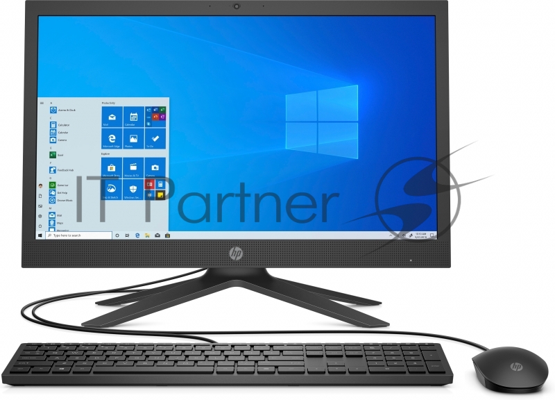 Моноблок HP 21-b1029ur AiO 20.7(1920x1080)/AMD Ryzen 3 3250U(2.6Ghz)/8192Mb/256SSDGb/ integrated graphics/Cam/WiFi/war 1y/Jack Black/W11 + kbd/mouse