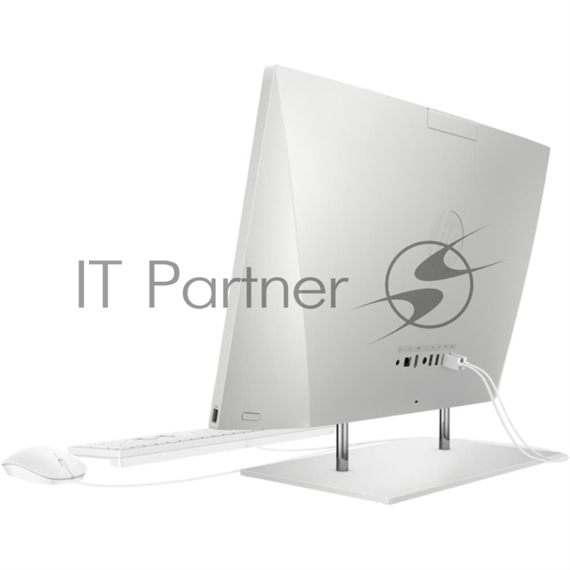 Моноблок HP 24-dp1011ur AiO 23.8(1920x1080)/Touch/Intel Core i7 1165G7(2.8Ghz)/16384Mb/1024PCI Internal Graphics /Cam/WiFi/war 1y/Natural silver/W11 + USB KBD, USB MOUSE
