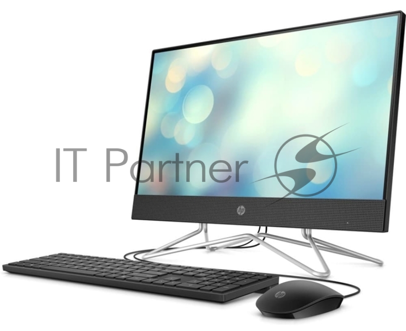 Моноблок HP 22-df0151ur NT 21.5 FHD(1920x1080) AMD Ryzen5 3500U, 8GB DDR4 2400 (1x8GB), SSD 256Gb, AMD Integrated Graphics, noDVD, kbd&mouse wired, HD Webcam, Jet Black, FreeDOS, 1Y Wty