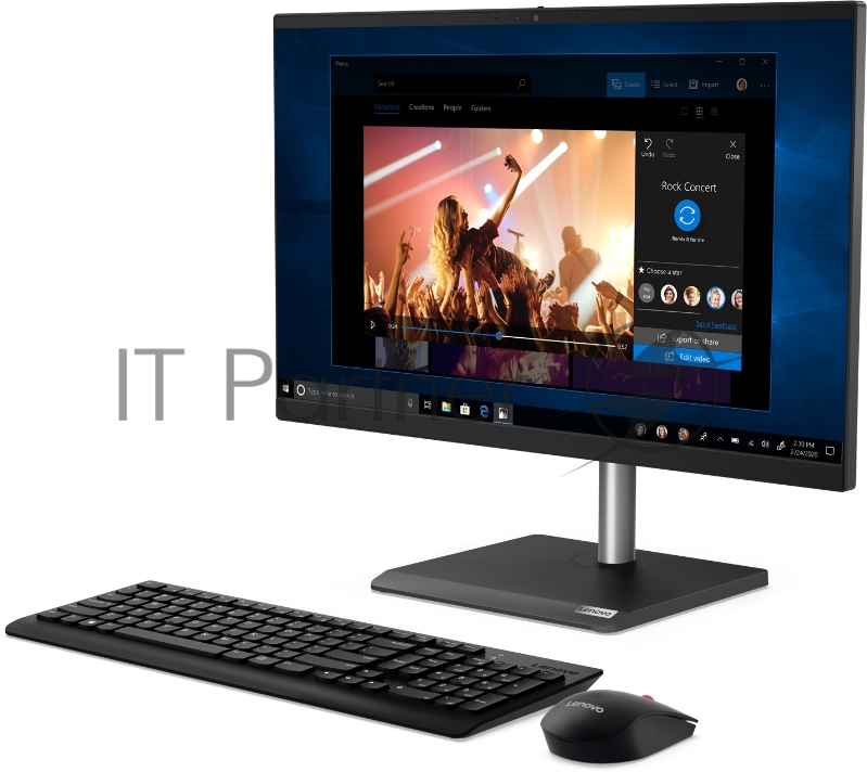 Моноблок Lenovo V30a-24IIL 23.8 Full HD i3 1005G1 (1.2)/8Gb/SSD256Gb/UHDG/DVDRW/ 1920x1080