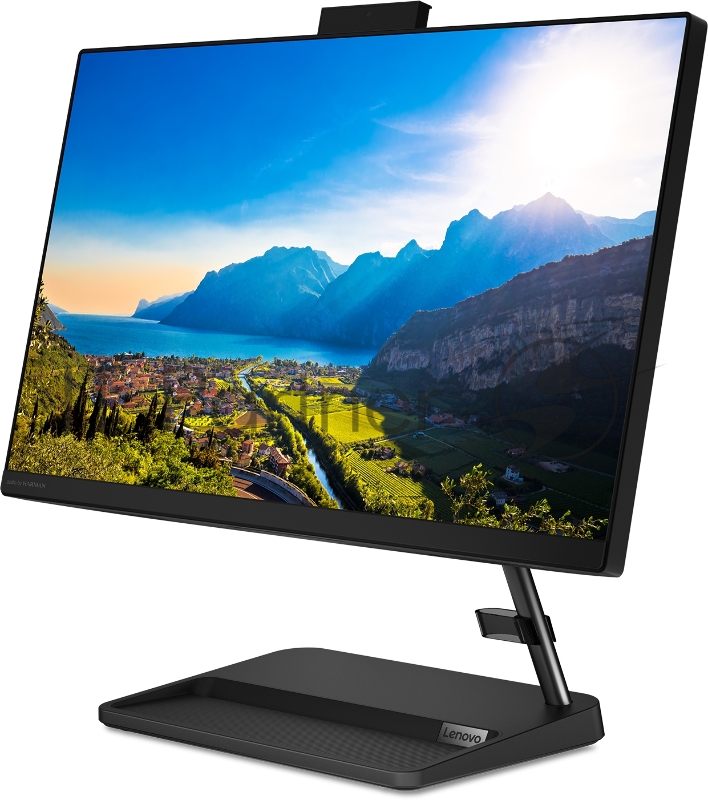 Моноблок Lenovo IdeaCentre AIO 3 22ADA6 21.5 (1920x1080)/AMD Athlon 3050U(2.3Ghz)/4096Mb/256SSDGb/ Radeon/BT/WiFi/war 1y/6.07kg/black/W10 + Keyboard, mouse USB