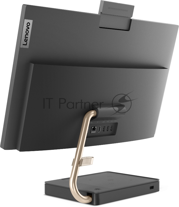 Моноблок Lenovo IdeaCentre AIO 5 24IOB6 23.8 (1920x1080)/Intel Core i7 11700T(1.4Ghz)/16384Mb/1024SSD UHD Graphics 750/BT/WiFi/war 1y/black/W10 + Keyboard, mouse USB
