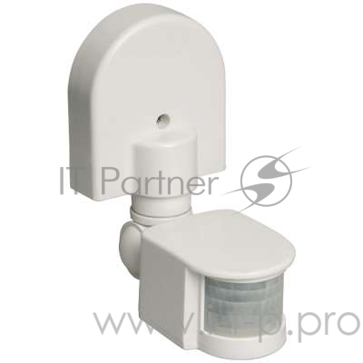 датчик движения Iek LDD10-008-1100-001 Датчик движения ДД 008 белый, макс. нагрузка 1100Вт, угол обзора 180град., дальность 12м, IP44, ИЭК