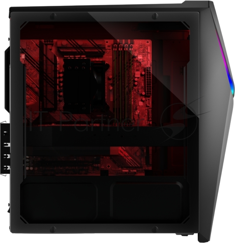 Компьютер Asus G10DK-A3400G0320 MT Ryzen 5 3400G (3.7) 8Gb 1Tb 7.2k SSD256Gb RTX3060 12Gb noOS GbitEth WiFi BT 500W серый