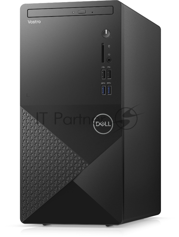 Персональный компьютер Dell Vostro 3888 Dell Vostro 3888 MT Pentium Gold G6400(4.0Ghz)/ 4GB/1TB/DVD-RW/UHD 610/BT/WiFi/MCR/1y NBD/black/Linux