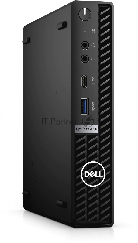 Компьютер Dell Optiplex 7090 Micro Core i9 10900 (2.8) 16Gb SSD512Gb/UHDG 630 CR Windows 10 Professional GbitEth WiFi BT клавиатура мышь черный
