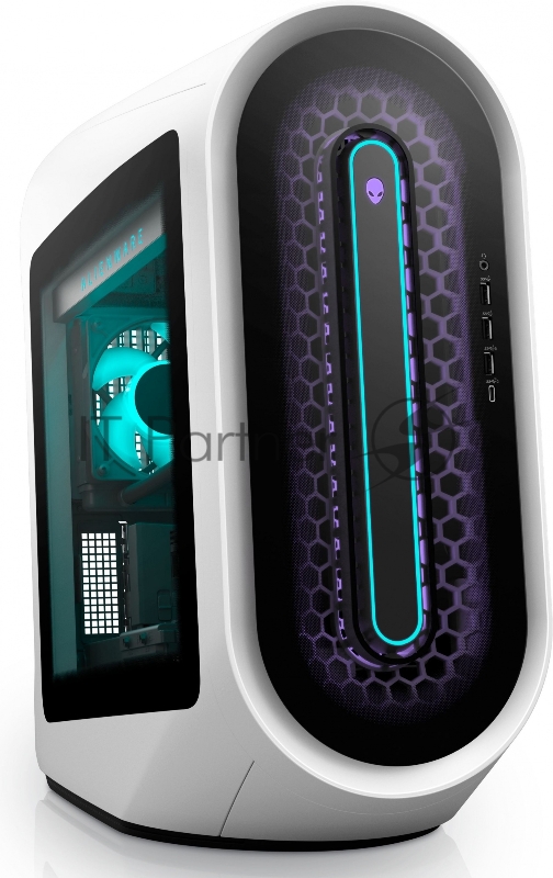 Компьютер Alienware Aurora R13 MT i7 12700KF (2.7) 32Gb SSD1Tb RX 6900XT 16Gb Windows 11 GbitEth WiFi BT 1000W клавиатура мышь белый
