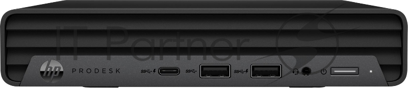 Компьютер HP ProDesk 400 G6 Mini Core i3-10100T,8GB,256GB SSD,USB kbd/mouse,Stand,No Flex Port 2,No 3rd Port,Win10Pro(64-bit),1-1-1 Wty