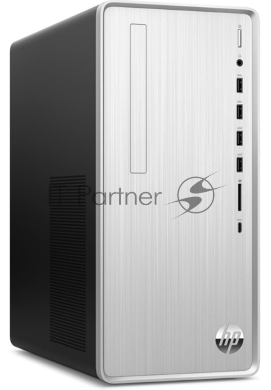 Компьютер HP Pavilion TP01-2074ur MT, Ryzen 5-5600G, 8GB (1x8GB) 3200 DDR4, SSD 256Gb, NVIDIA GeForce RTX 3060 12GB, noDVD, no kbd & no mouse, Natural Silver, Win11, 1Y Wty