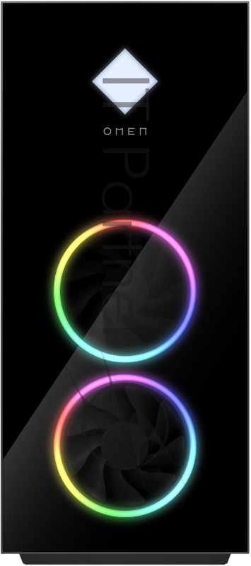 Компьютер HP Omen GT21-0007ur Intel Core i7 12700K(3.6Ghz)/16384Mb/512PCIS RTX 3060ti(8192Mb)/war 1y/SHADOW BLACK GLA ARGB3 /W11 + No KBD, no MOUSE