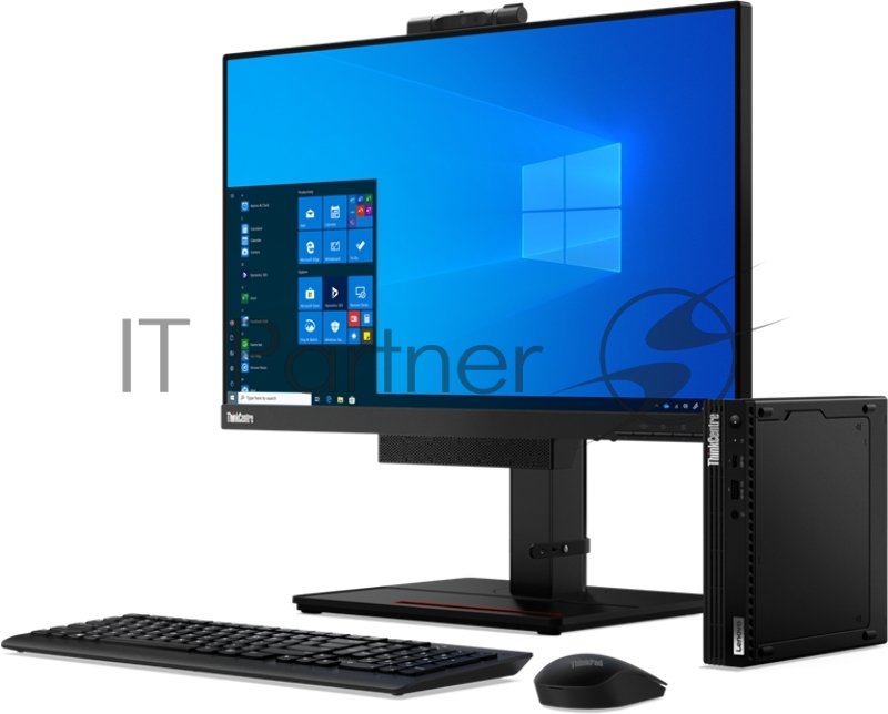Персональный компьютер Lenovo ThinkCentre Tiny M70q-2 i3-10105T 8GB 256GB_M.2 Int. NoDVD BT_2X2AC USB KB&Mouse W10_P64-RUS 3Y on-site