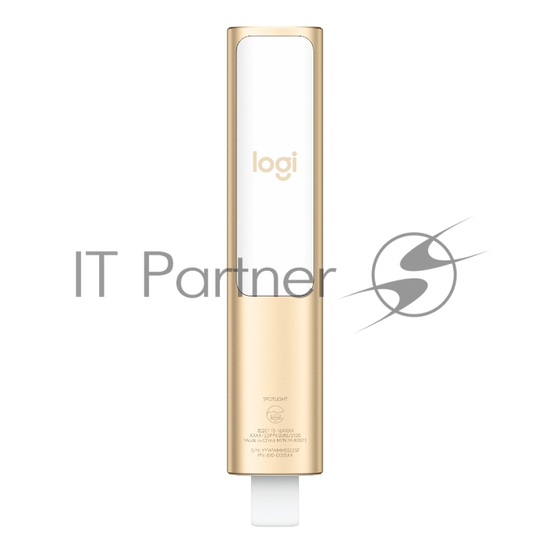 Презентер Logitech Spotlight (TM) Presentation Remote Radio USB (30м) золотистый