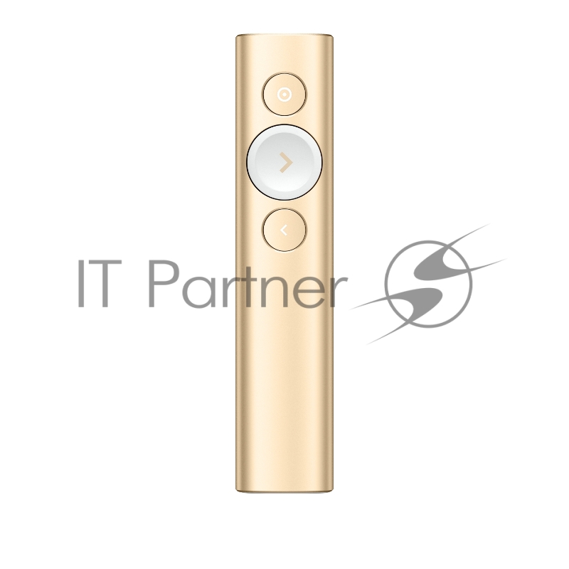 Презентер Logitech Spotlight (TM) Presentation Remote Radio USB (30м) золотистый