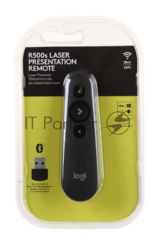 Презентер Logitech Laser Presenter R500s Mid Grey