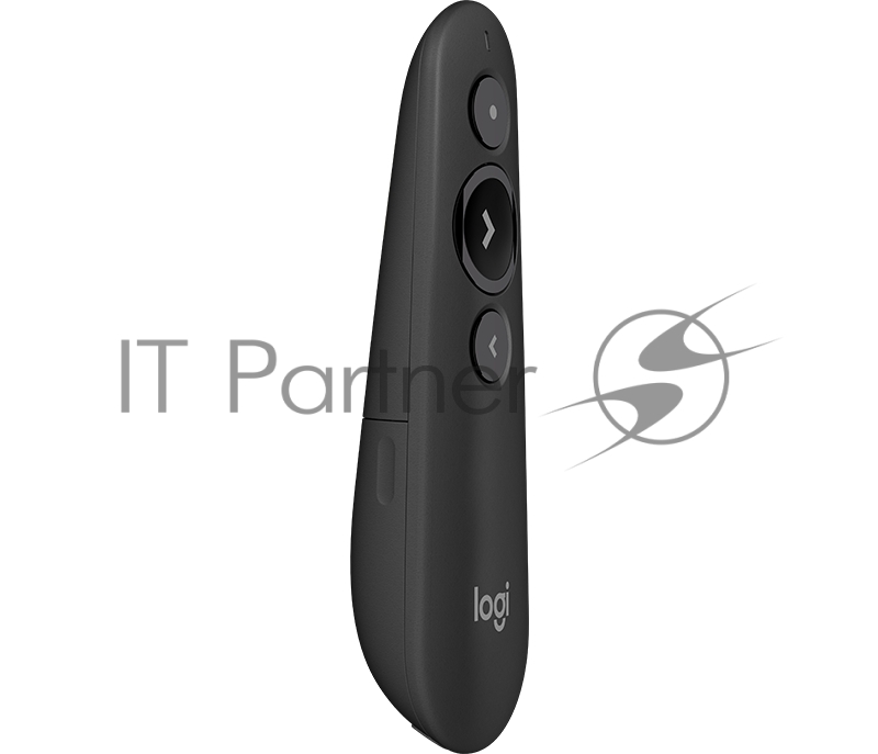 Презентер Logitech R500s Graphite черный, Bluetooth + 2.4 GHz, USB-ресивер , 3 программируемых кнопки, лазерная указка