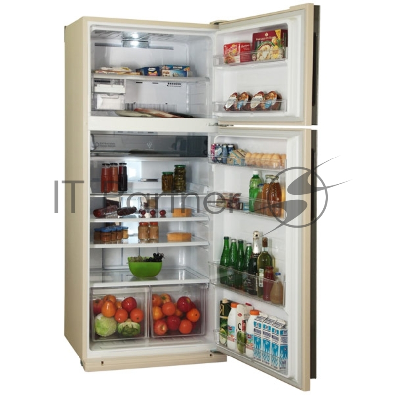 Холодильник Sharp SJ-XE59PMBE бежевый (двухкамерный)