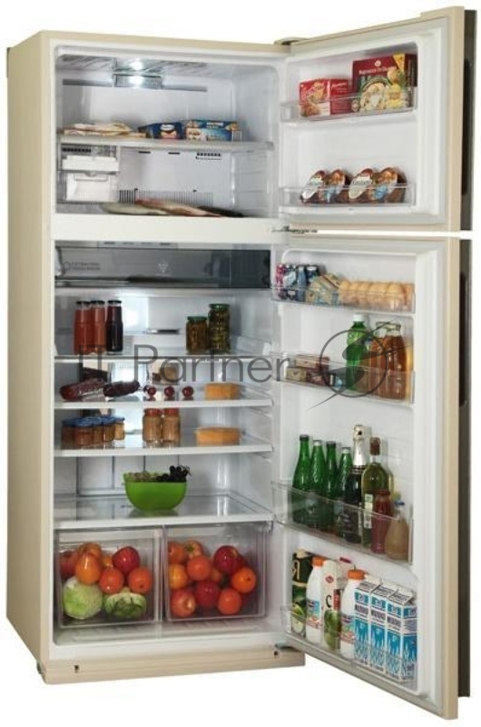 Холодильник Sharp SJ-XE59PMBE бежевый (двухкамерный)