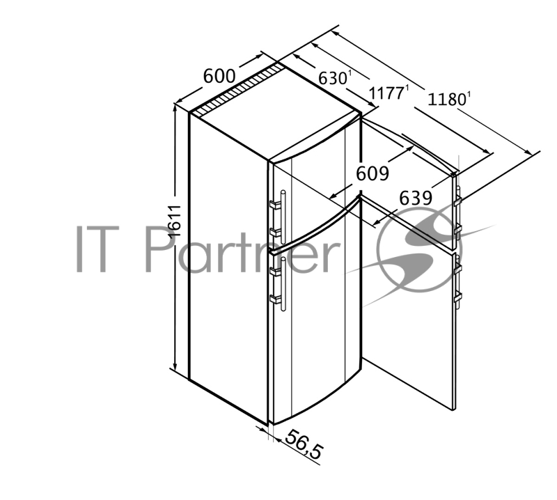 Холодильник CTP 3016-23 001 LIEBHERR