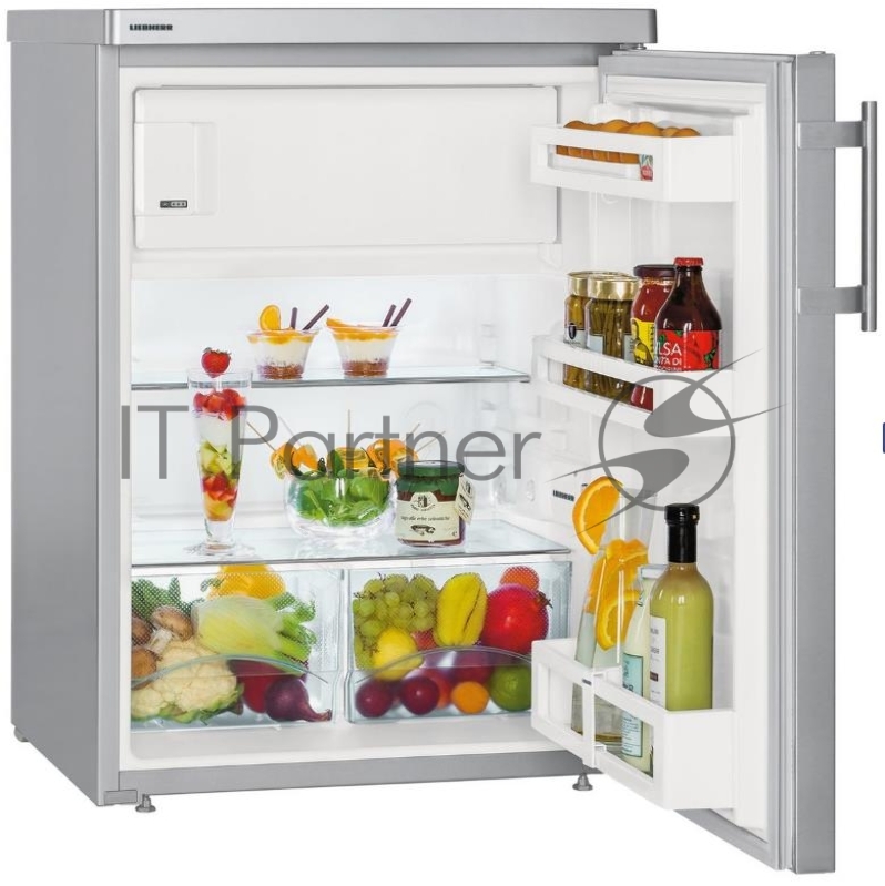 Холодильник Liebherr Холодильник Liebherr/ 85x60.1х60.8, однокамерный, объем камер 127/18л, морозильная камера сверху, серебристый