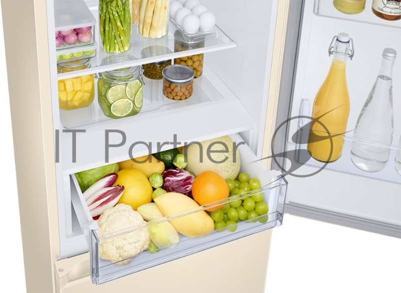 Холодильник Samsung RB34T670FEL/WT бежевый (двухкамерный)