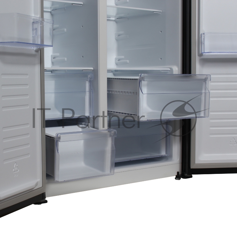 Холодильник Hyundai CS5003F черный (двухкамерный)