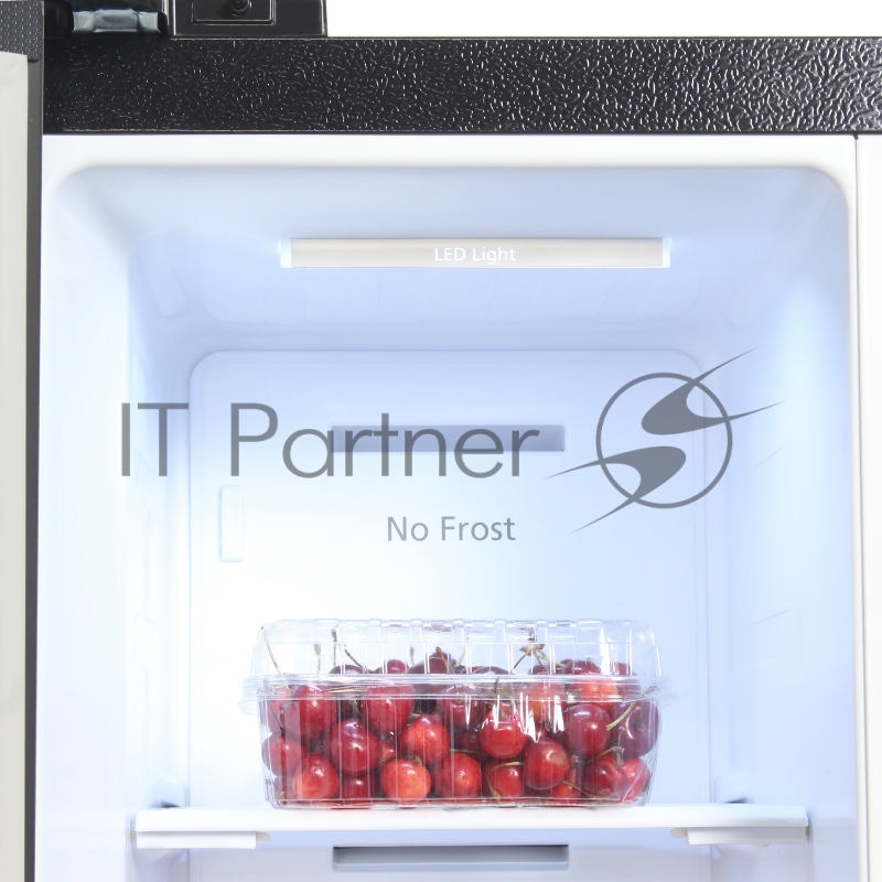 Холодильник Hyundai CS5073FV черная сталь (трехкамерный)