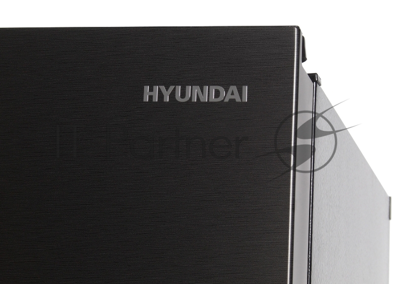 Холодильник Hyundai CS5073FV черная сталь (трехкамерный)