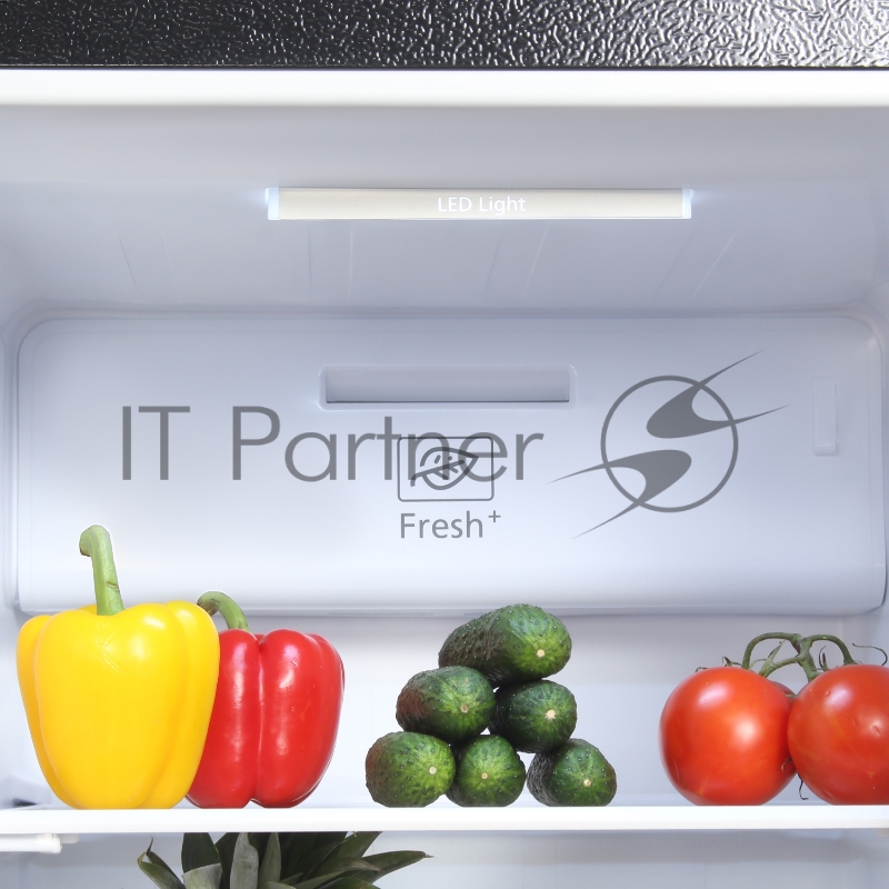 Холодильник Hyundai CS5073FV черная сталь (трехкамерный)