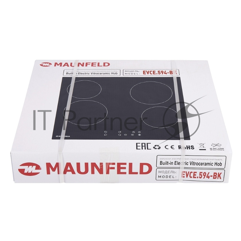 Панель варочная MAUNFELD EVCE.594-BK ЧЕРНОЕ стекло