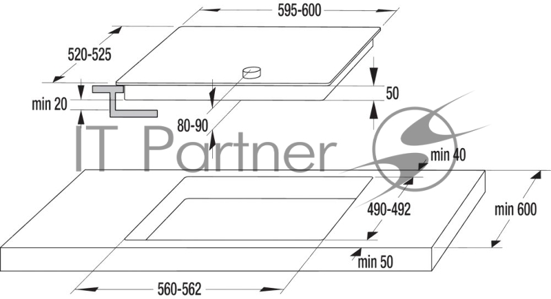 Варочная поверхность Gorenje EC642CLB