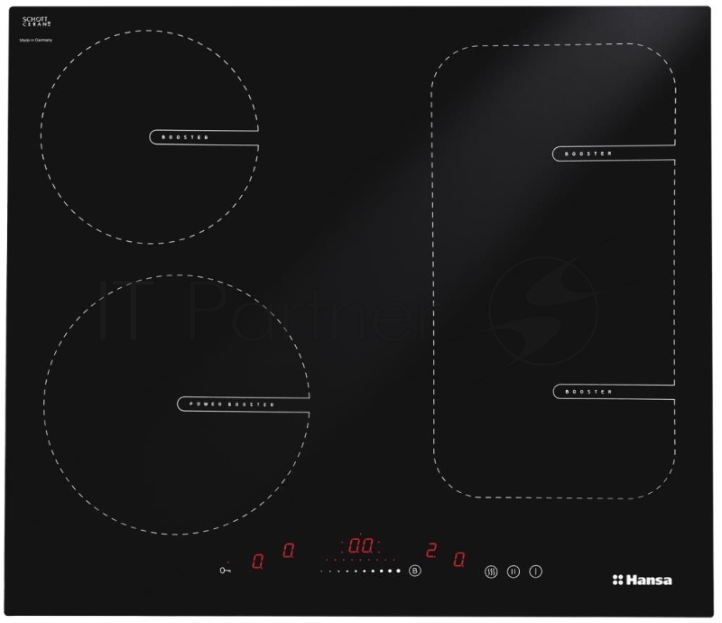 Индукционная варочная поверхность Hansa BHI68611 черный