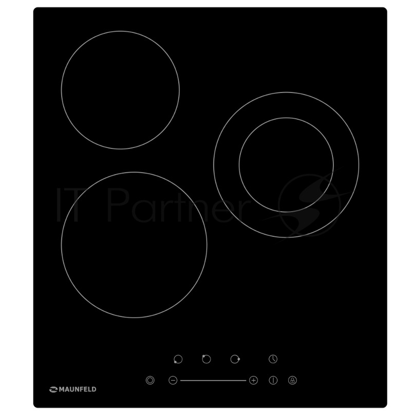 Варочная электрическая панель MAUNFELD EVCE.453.D-BK