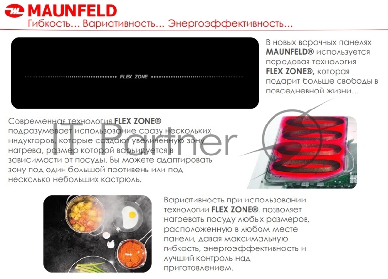 Электрическая индукционная панель MAUNFELD EVI.594.FL2(S)-BK