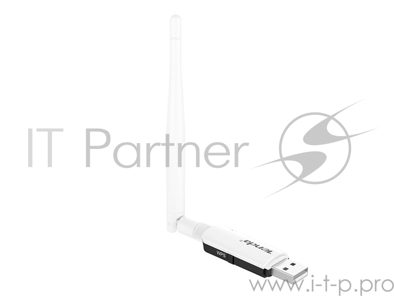 Сетевое оборудование TENDA U1 300Mbps High Gain Wireless N USB Adapter, 2T2R, 2.4GHz, 802.11n/g/b, 1 3.5dBi detachable antenna,Compatibilities:Windows xp/Vista/7/8/8.1/10,MAC OS 10.4~10.10