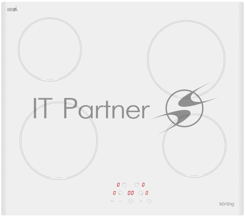 Встраиваемая электрическая панель Korting HK 60003 BW