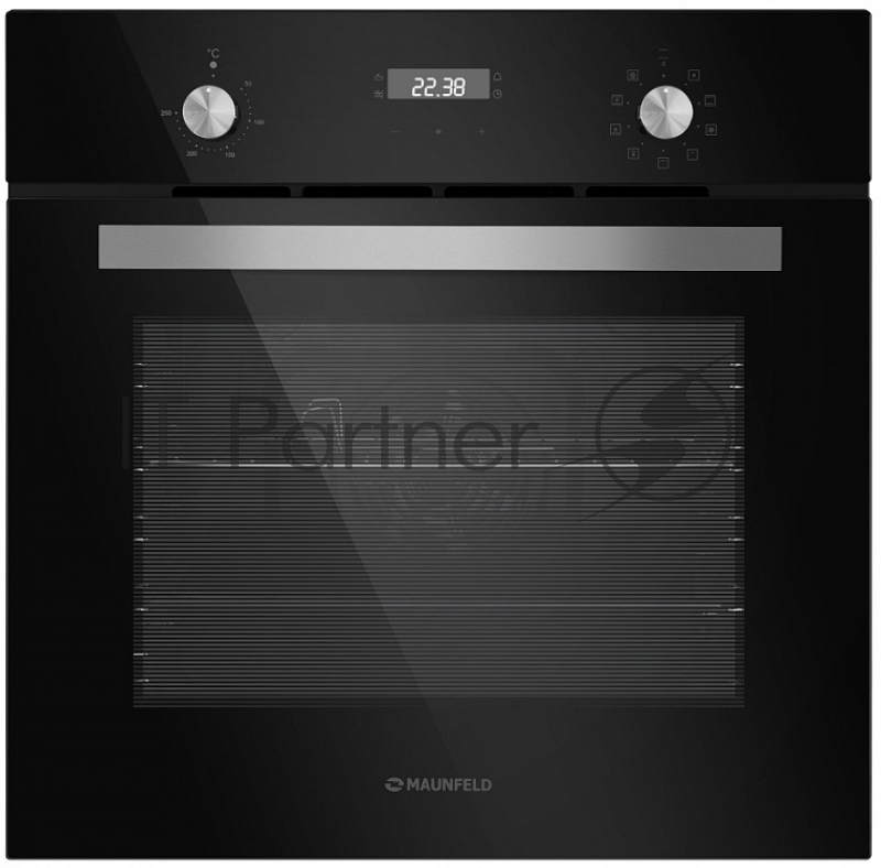 Духовой шкаф электрический Maunfeld EOEM.589B черный/серебристый
