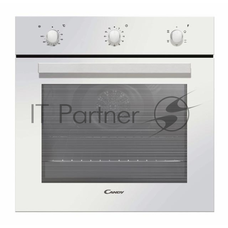 Встраиваемая электрическая духовка CANDY FCP502W/E. Дизайн: POP EVO. Цвет: белый. Фронтальная панель - стекло. 5 режимов. Звуковой таймер. Эмаль класса А. Сплошное стекло дверки. 2 стекла. 1 противень 35 мм, 2 решетки. Объем 65 литров