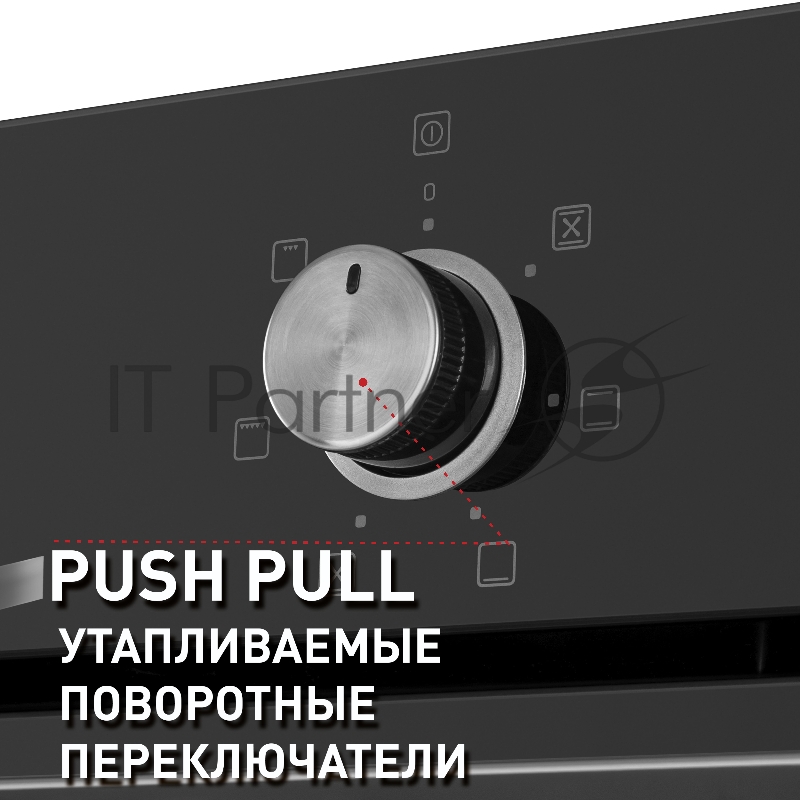 Электрический духовой шкаф MAUNFELD EOEF.766B