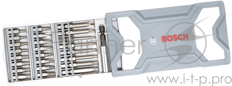 Биты Bosch 2607017037 набор бит , X-Pro 25шт. PH/PZ/T