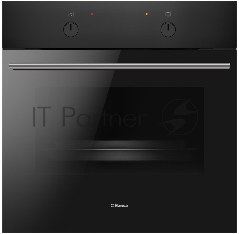 Встраиваемый духовой шкаф HANSA BOES68004. 8 режимов нагрева, механическое управление, стандартные переключатели, гриль, размораживание, быстрый разогрев, конвекция, стандартная очистка, освещение духовки, 3-ное остекление дверцы, система охлаждения